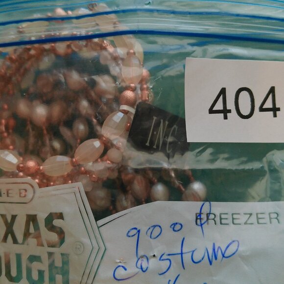 GORGEOUS Champagne Crystal Pearl Necklace & Bracelet (404) - Picture 13 of 13